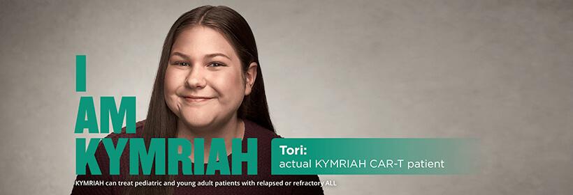 I AM KYMRIAH campaign image of Tori